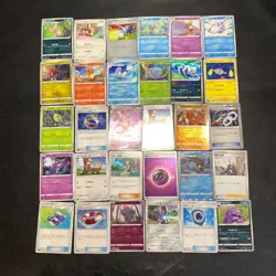 Pokemon Card Lot Of 30 Japanese Common Uncommon Rare - Image 1