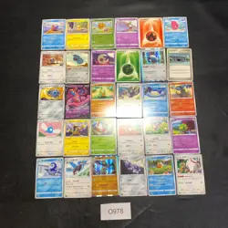 Pokemon Card Lot Of 30 Japanese Common Uncommon Rare - Image 1