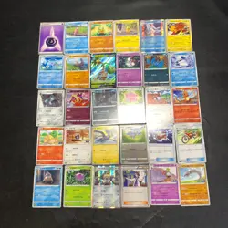 Pokemon Card Lot Of 30 Japanese Common Uncommon Rare - Image 1