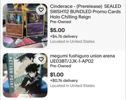 Bundled Lot - Pokemon Cards - Funkos - One Piece - Jujutsu Kaisen - Image 3