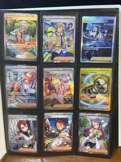 120 Lot Pokemon Cards “Trainers, Items, Stadiums & Ace Spec” $361 Value + Binder - Image 1