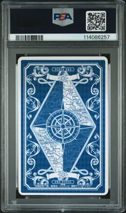 2021 ENSKY ONE PIECE PLAYING CARDS 3 OF SPADES NAMI PSA 10 - Image 2