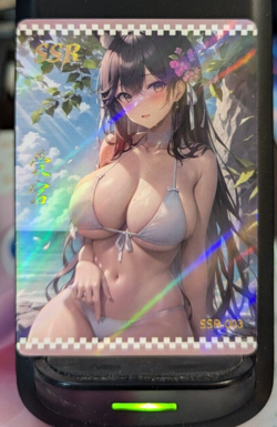 Atago Azur Lane SSR-003 Maidens Feast Goddess Story Anime Waifu Card - Image 1