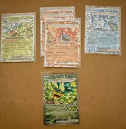 Pokemon TCG Twilight Masquerade Ogerpon EX Cards & Teal Secret FA - NM-LP - Image 1