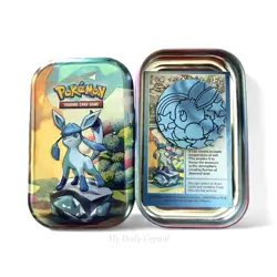 Pokemon Eeveelution Mini Tins Set of 8 w/ Coins & Info Cards - Empty No Cards - Image 3
