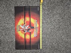 Pokemon Mega Blaziken Metagross Trading Card Game Play Mat 23.5" x 13.5" - Image 2
