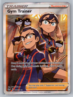 Gym Trainer - 191/195 - Pokemon Silver Tempest Sword & Shield Full Art Card NM - Image 1