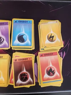 Bulk Pokemon TCG Vintage Energy Cards (230+) | Base Set, E-Reader WOTC LP/MP - Image 3
