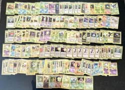 Huge Collection Bulk Lot of 1300+ Pokemon Cards Mixed WOTC Vintage MP-DAMAGED - Image 1