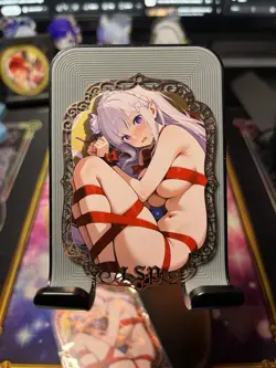 Goddess Story Metal Card Serialized Anime Waifu Anime Emilia - Image 1
