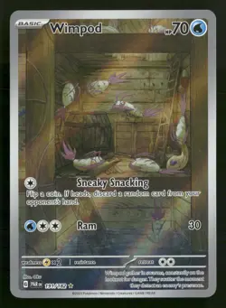 Wimpod - 191/182 - Illustration Rare - Paradox Rift - Pokemon Card - NM/M - Image 1