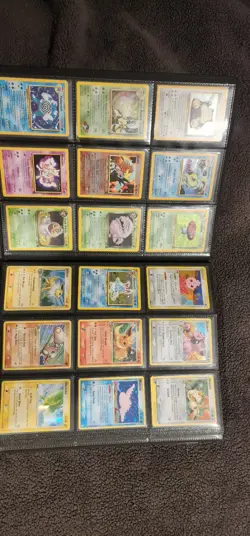Rare Pokemon cards in pokemon binder with pins - Image 1
