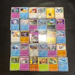 Pokemon Card Lot Of 30 Japanese Common Uncommon Rare - Image 1