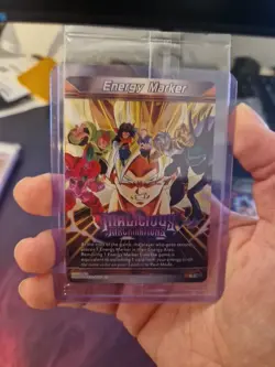 M-21 Malicious Machinations Energy Marker Goku Android Dragonball Super Card Cgc - Image 1