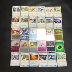 Pokemon Card Lot Of 30 Japanese Common Uncommon Rare - Image 1