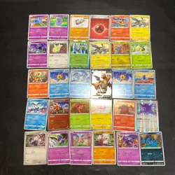 Pokemon Card Lot Of 30 Japanese Common Uncommon Rare - Image 1