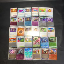 Pokemon Card Lot Of 30 Japanese Common Uncommon Rare - Image 1