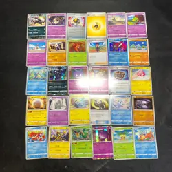 Pokemon Card Lot Of 30 Japanese Common Uncommon Rare - Image 1