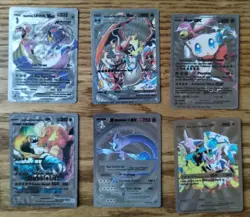 2024 Pokemon Silver Foil Fan Art Lot Of 20 Cards - Image 3