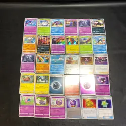 Pokemon Card Lot Of 30 Japanese Common Uncommon Rare - Image 1