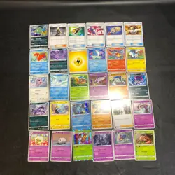 Pokemon Card Lot Of 30 Japanese Common Uncommon Rare - Image 1