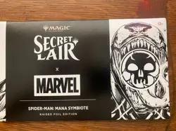 Secret Lair x Marvel's Spider-Man: Mana Symbiote - Raised Foil - Sealed - Image 1