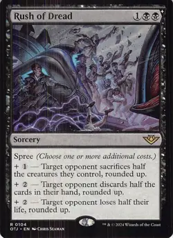 Rush of Dread R Outlaws of Thunder Junction 104 NM - Image 1