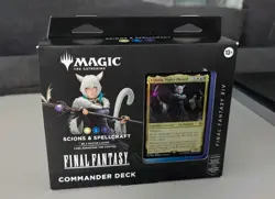 Magic the Gathering Final Fantasy XIV Commander Deck Scions & Spellcraft Sealed - Image 1