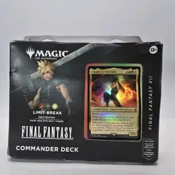 MAGIC THE GATHERING Final Fantasy VII Limit Break Commander Deck FIC - Rough Box - Image 1