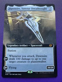 Dawnsire, Sunstar Dreadnought (Extended Art) Edge of Eternities Regular - Image 1