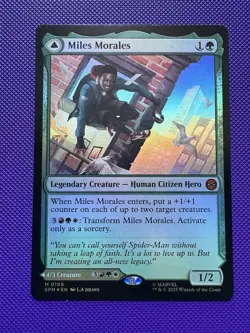 Miles Morales Marvel's Spider-Man Foil - Image 1