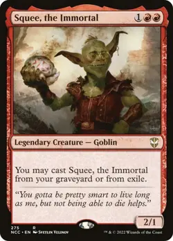 MTG - Squee the Immortal - SNC Commander - Magic the Gathering - Image 1