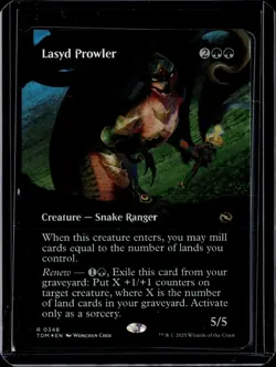 Lasyd Prowler - 348 - Foil - TDM - NM - MTG Magic the Gathering - Image 1