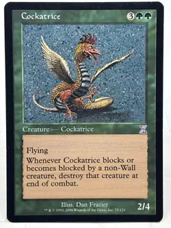 Cockatrice LP* Timeshifted ENGLISH 75/121 mtg -UnltdCards - Image 1