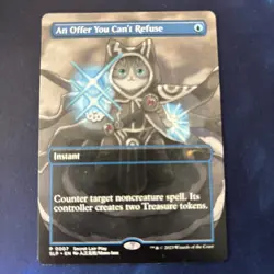 English - MTG An Offer You Can’t Refuse - Borderless - Secret Lair (0007) - Image 1
