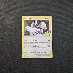 Pokemon TCG Celebrations 25th Anniversary Lugia Holo Rare 22/25 - Image 1