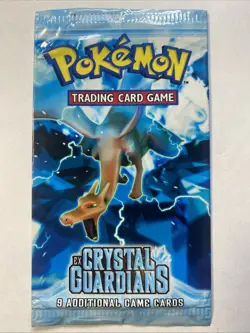 Pokemon EX Crystal Guardians English Booster Pack Charizard Artwork - Image 1