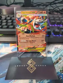 Mega Camerupt ex 022/132 - Mega Evolution Double Rare - Pokemon TCG (NM) - Image 1