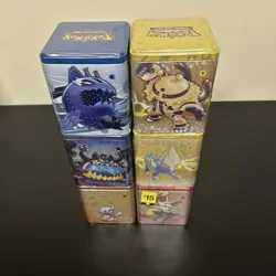 2022 Pokemon TCG: New Sealed Stacking Tins Lot Of 6x - Image 4
