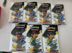 Pokemon TCG First Partner Packs (Lot Of 7) Alola/Unova - NEW SEALED - Image 1