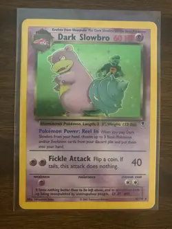 Pokemon TCG - Dark Slowbro 8/110 [Holo] - Legendary Collection - LP/MP - Image 1