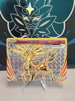 Pokemon Xerneas BREAK #82/114 XY - Steam Siege Full Art Holo TCG LP- - Image 1