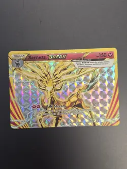 Pokemon Xerneas BREAK #82/114 XY - Steam Siege Full Art Holo TCG LP- - Image 3