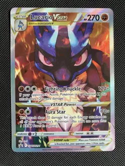 Lucario VSTAR SWSH291 Pokemon Sword and Shield Promo NM - Image 1