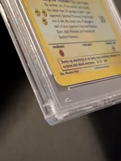 Dark Raichu Holo 7/110 2002 Pokemon Legendary Collection PSA 5 EX - Image 3