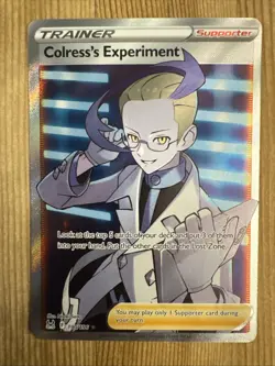 Colress's Experiment - 190/196 - Pokemon Lost Origins Full Art Ultra Rare NM - Image 1