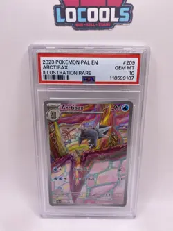 2023 Pokemon Paldea Evolved - Arctibax Illustration Rare #209 - PSA 10 - GEM MT - Image 1