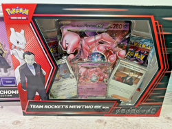 LOT OF 2 - Pokemon Team Rocket's Mewtwo + Cynthia's Garchomp Premium Boxes NEW - Image 3