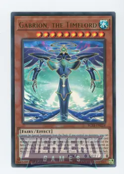 Yugioh Gabrion, the Timelord BLRR-EN024 Ultra Rare 1st Edition NM/LP - Image 1