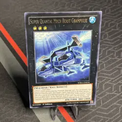 Yu-Gi-Oh! Super Quantal Mech Beast Grampulse WIRA-EN034 1st Ed - Image 1